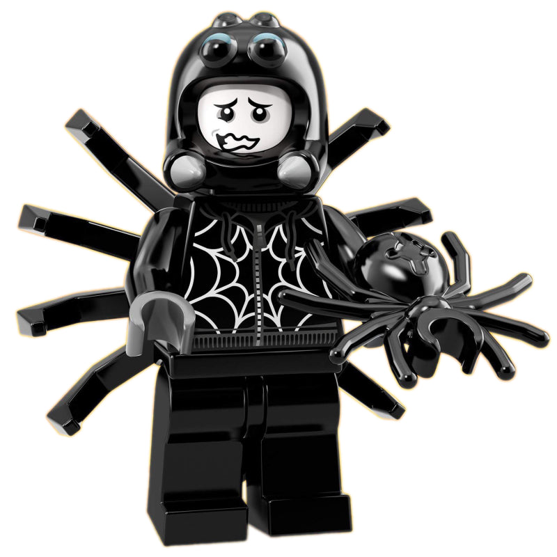 Spider Suit Boy - Series 18 Lego Minifigure | Superhero Action Figure for Kids | Perfect for Playtime, Collecting & Birthday Gifts