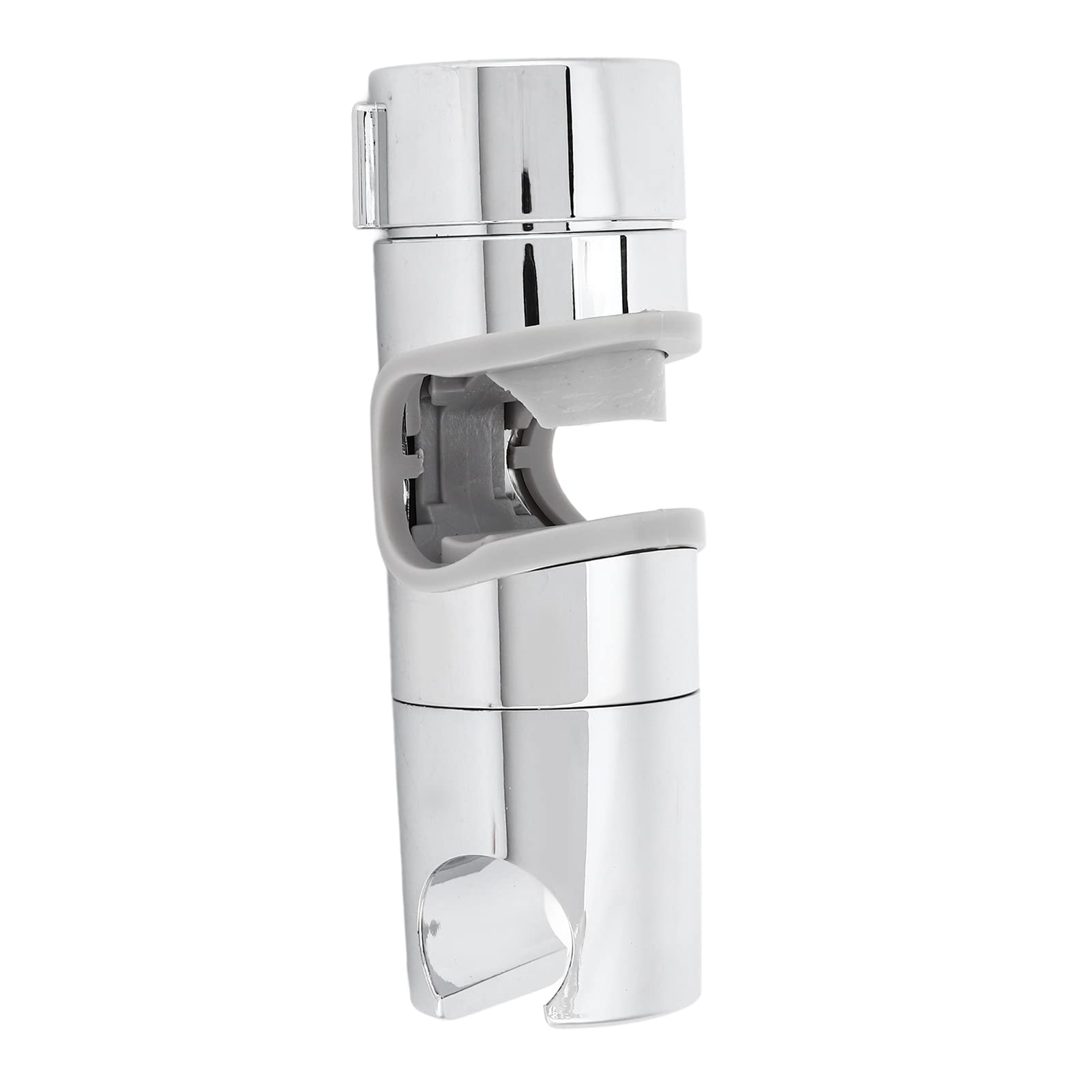 Universal 360° Rotating Shower Rail Head Bracket - Anti-Slip Shower Holder Clamp for 1825mm Shower Rods | Bathroom Accessory Replacement for Secure & Adjustable Showerhead Mounting