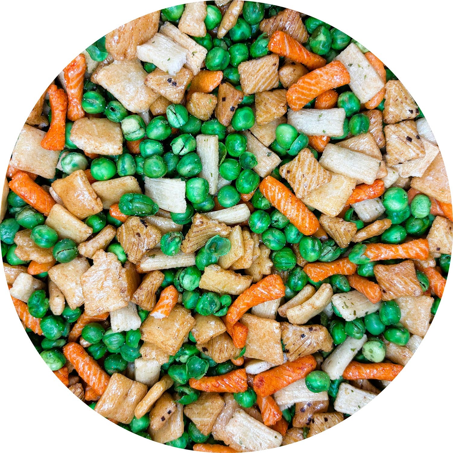 Jack's Asian Snack Mix with Peas - 25lb Bulk Case | Perfect for Parties, Movie Nights & Office Snacking