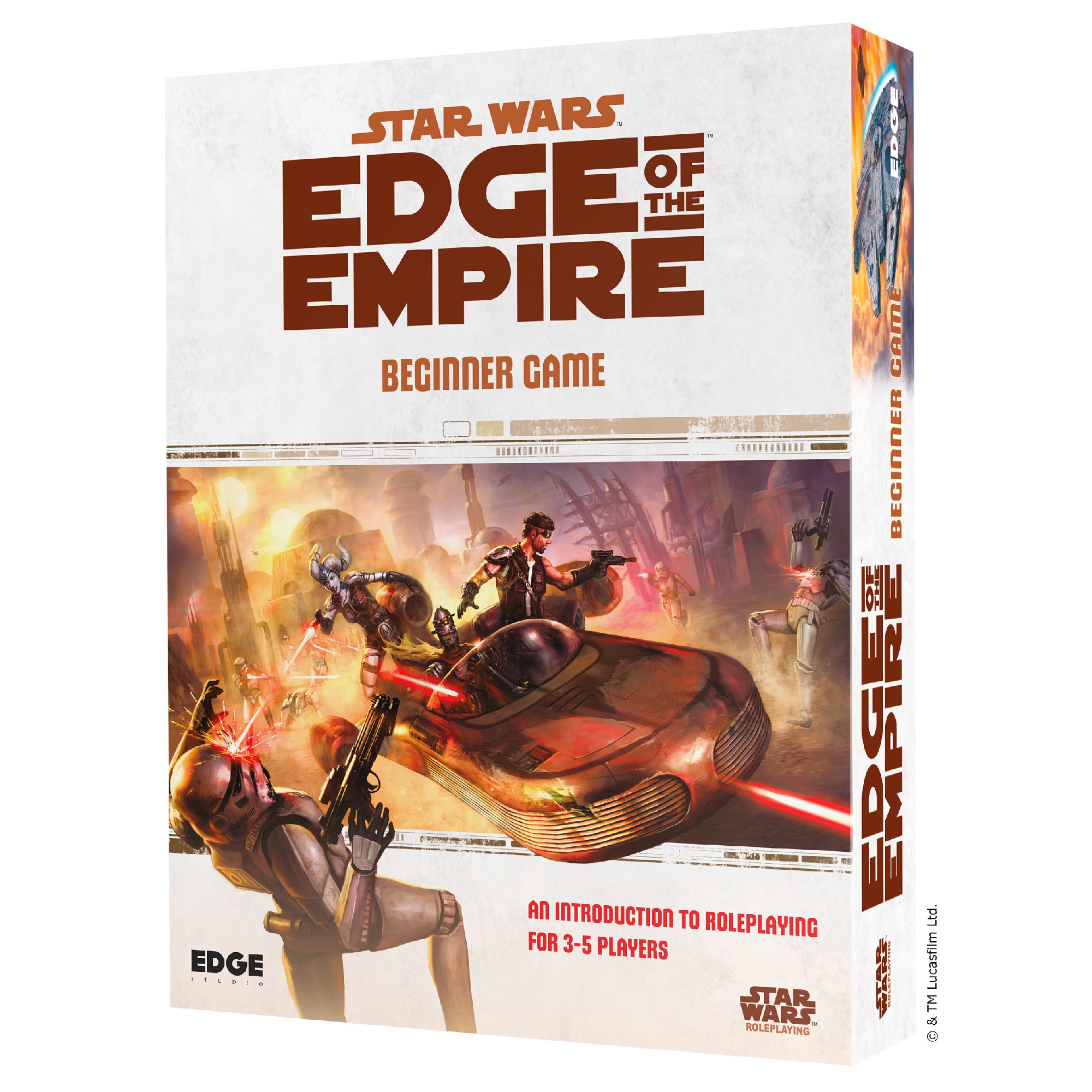 Star Wars Edge of the Empire Beginner Game - Fantasy Tabletop RPG Starter Set for Adults & Teens | Perfect for Game Nights, Parties & Roleplaying Adventures