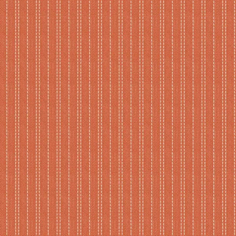Tilda Autumn Seamstripe Ginger Fabric - 160074 - Premium Cotton for Quilting, Sewing & Home Decor - Perfect for Fall Crafts, DIY Projects & Seasonal Decorations