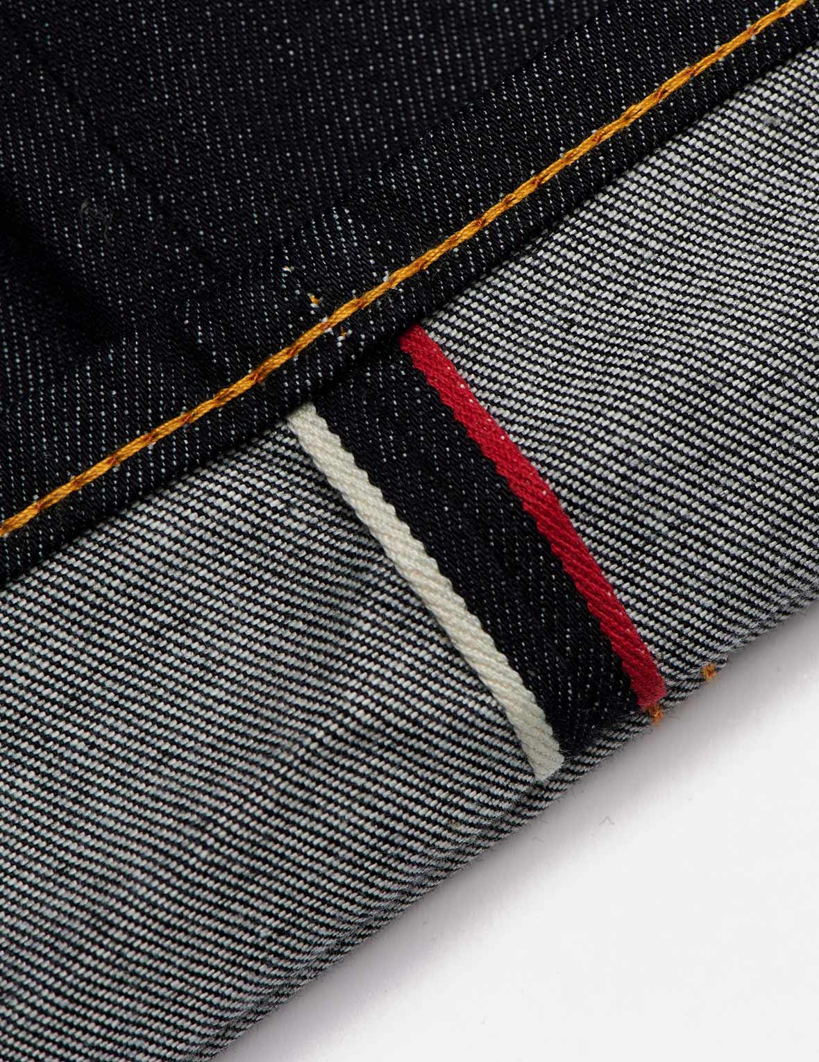 Orange Brushstroke Daicock Slim Straight Fit Jeans #2010 - Stylish & Comfortable Denim Pants for Men, Casual Wear & Everyday Outfits