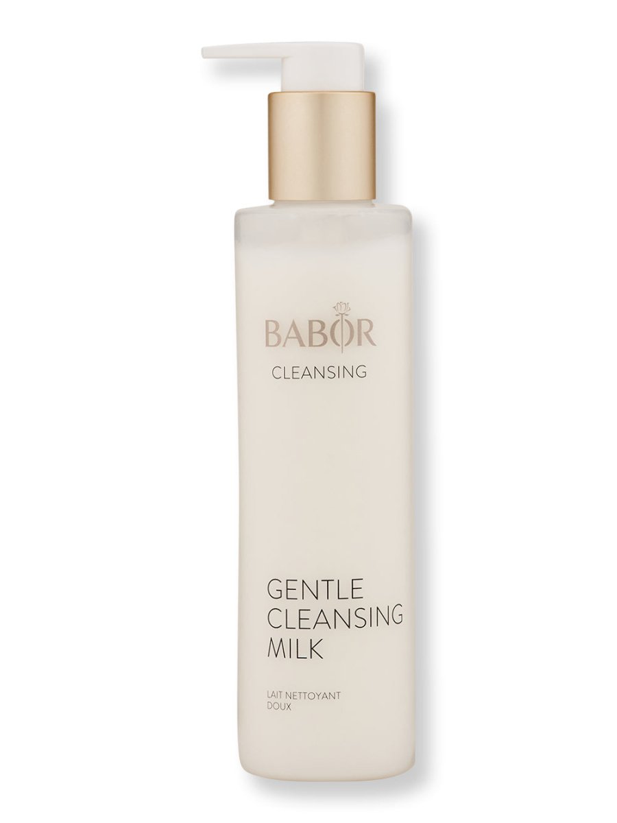 Babor Gentle Cleansing Milk 200ml - Soothing Face Wash for Sensitive Skin, Hydrating & Nourishing Daily Cleanser - Perfect for Morning & Night Skincare Routine
