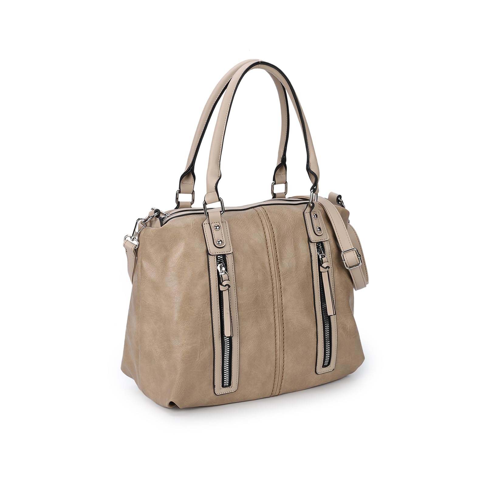 Stylish Gladdon Hobo Bags for Women - Spacious Faux Leather Tote with Multiple Pockets, Top Handle & Adjustable Shoulder Strap - Perfect for Work, School, Travel & Everyday Use