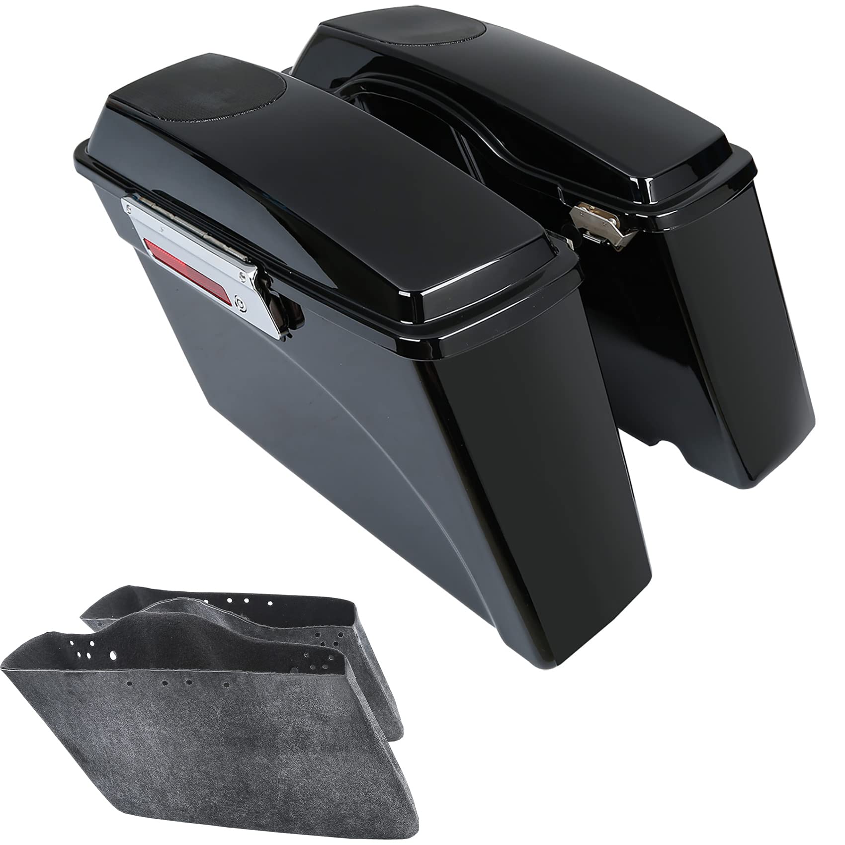 TCMT Hard Saddlebags Trunk 5x7
