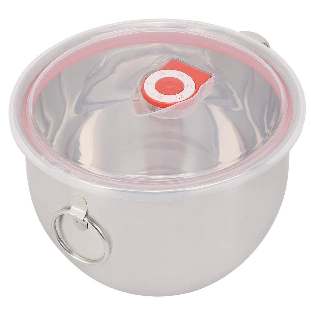 1300ml Stainless Steel Insulated Food Bowl with Silicone Lid - Leakproof Portable Soup & Noodle Container for College Dorm, Home, Office, Camping & Travel - BPA Free Microwave & Dishwasher Safe