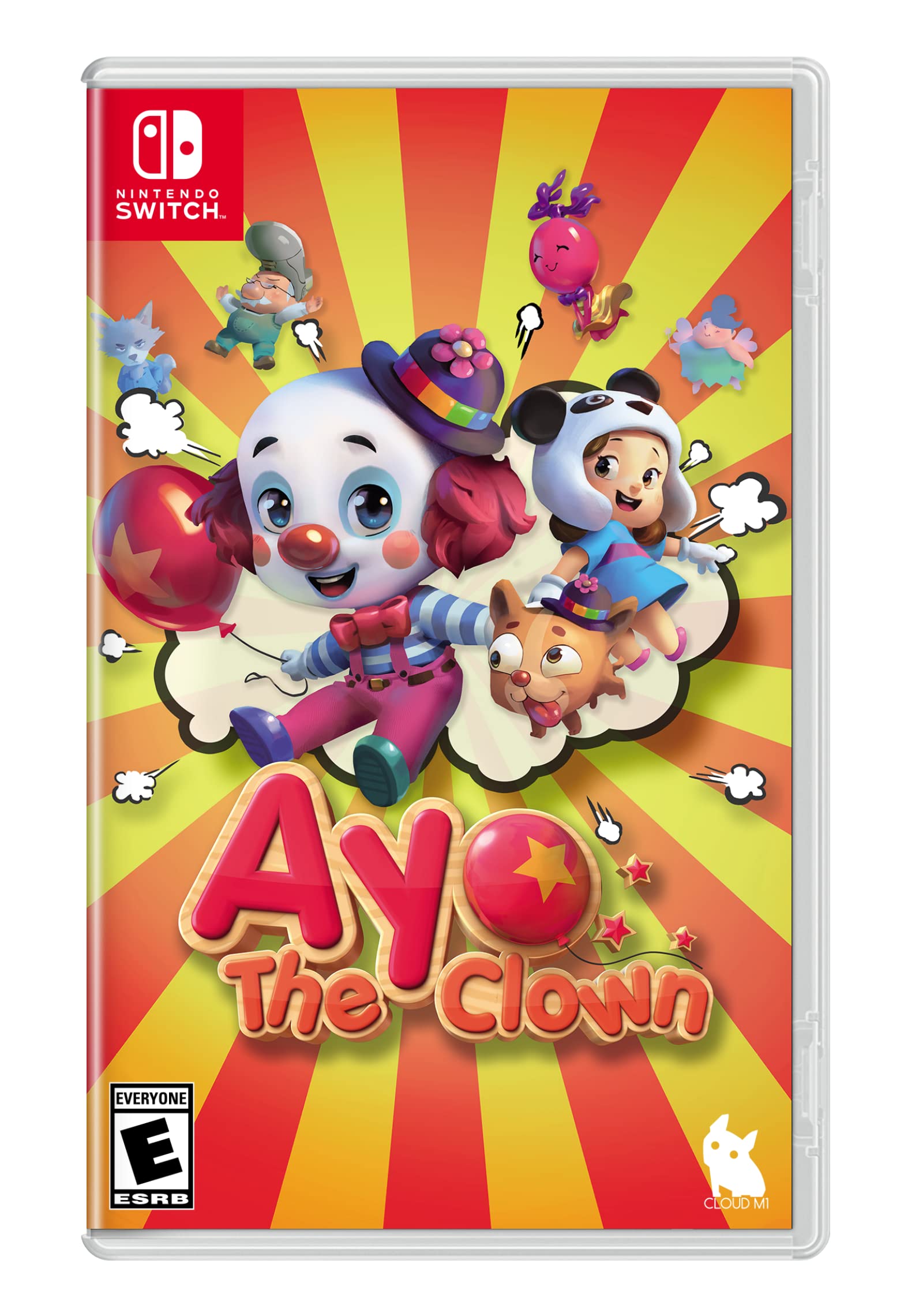 Limited Run Games Ayo The Clown (Import) - Fun Adventure Platformer Game for Nintendo Switch & PC | Perfect for Kids & Family Game Nights