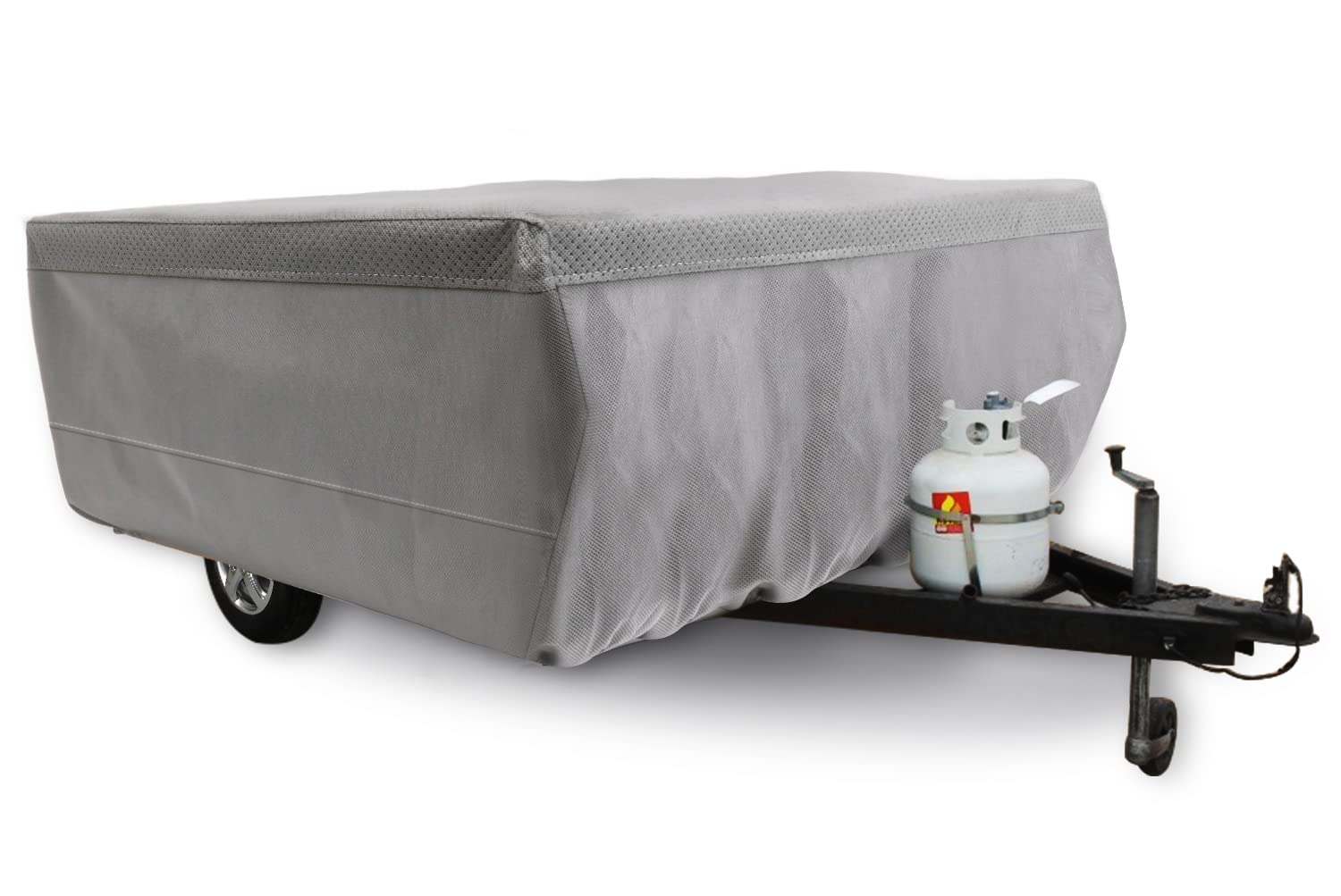 Leader Accessories Pop-Up Folding Camper Cover for RV Trailers (16'-18') - Waterproof, UV-Resistant Protection for Outdoor Camping & Travel