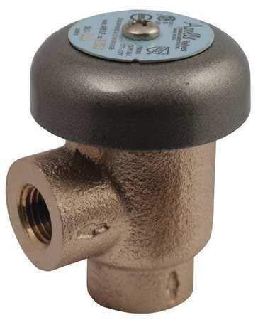 3/8 Inch FNPT 38Lf10201 Vacuum Breaker - 125 PSI, Brass Construction for Water & Air Systems - Ideal for Irrigation, Plumbing & Industrial Applications