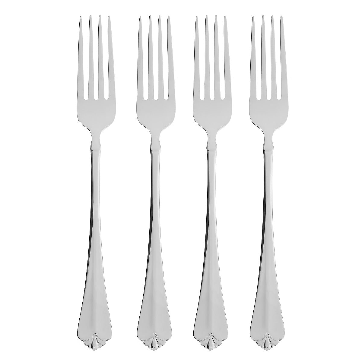 Premium Juilliard Stainless Steel Dinner Fork Set of 4 - Elegant Flatware for Fine Dining, Dinner Parties & Home Entertaining