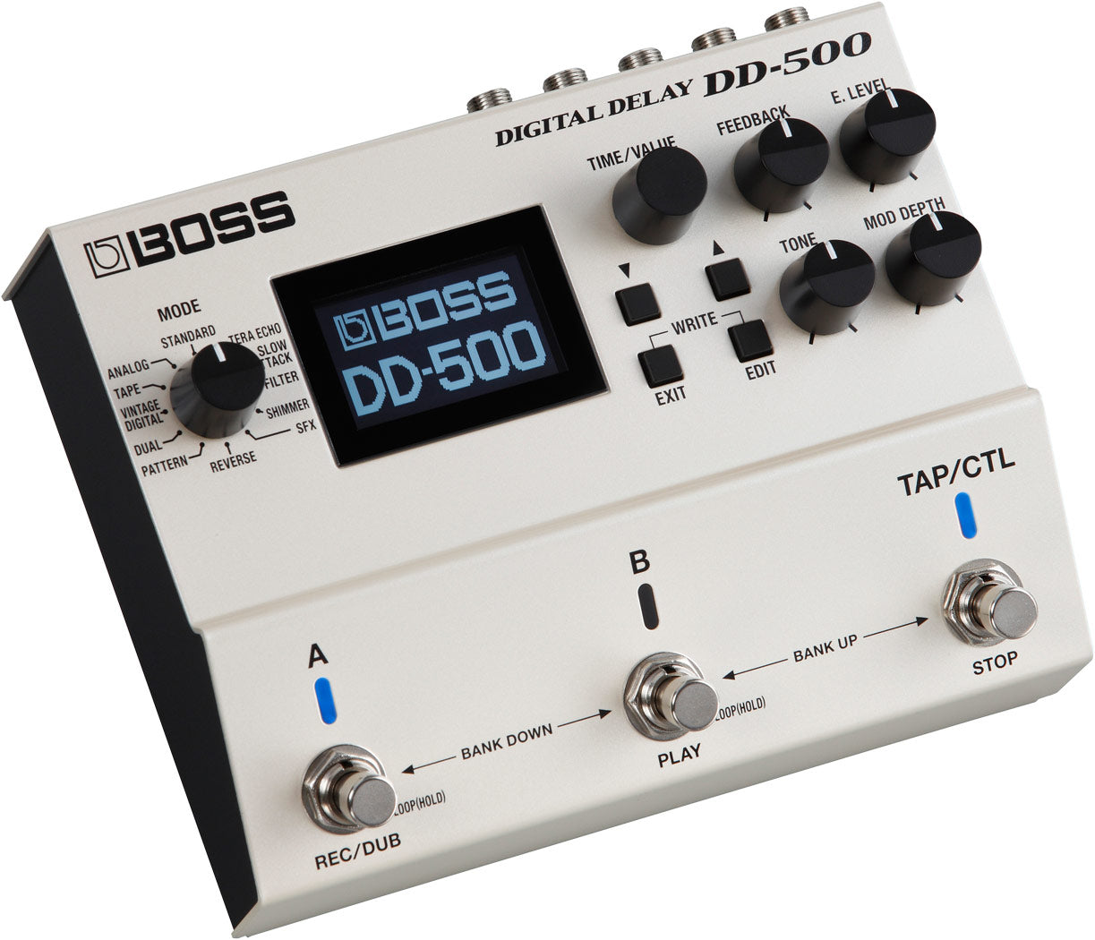 BOSS DD-500 Digital Delay Pedal for Guitarists – Professional 500 Series Effects Processor for Live Performances & Studio Recording