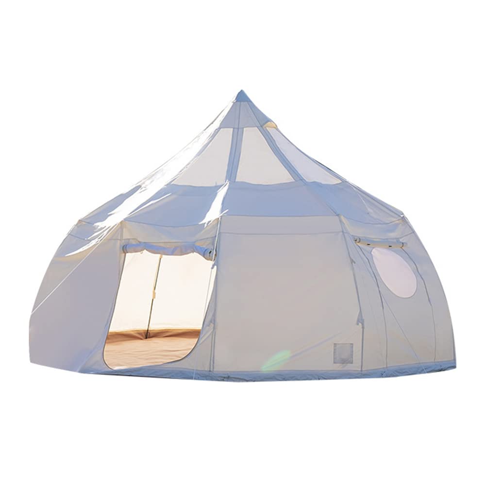 **Waterproof 3000mm PU Glockenzelt - Family Camping Tent for Outdoor Adventures, Hiking, and Backyard Camping | Durable Tipi Tent for All-Weather Protection**