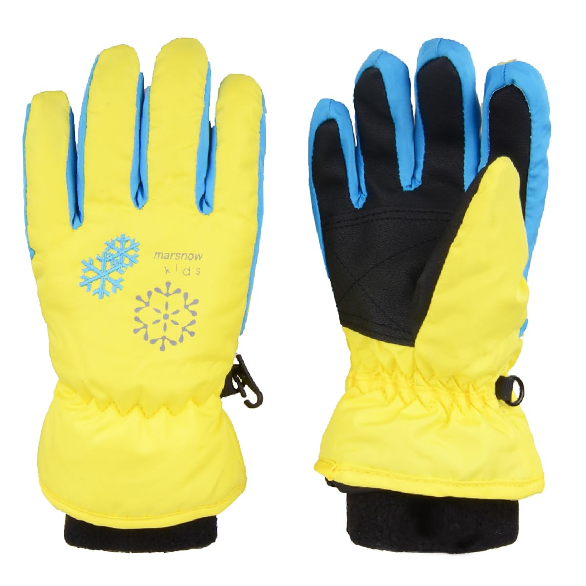JEELAD Kids Winter Snow Gloves - Waterproof Ski & Snowboard Gloves for Boys & Girls - Warm Cold Weather Gloves for Outdoor Activities, Skiing, Snowboarding & Snow Play