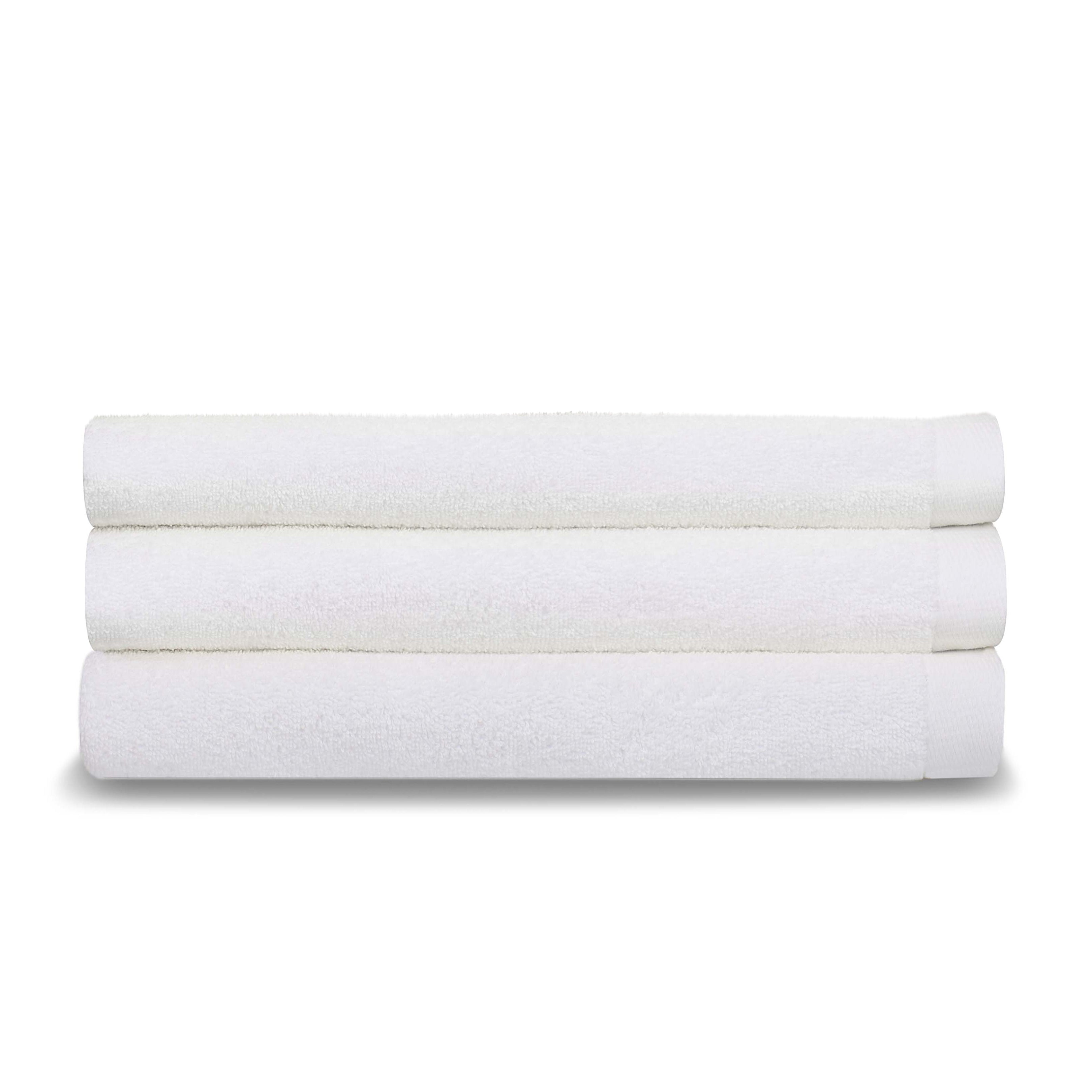 Premium Pool Towel Set of 12 - 32 x 66 Inch Soft & Absorbent Boca Terry Oxford Towels for Swimming, Beach, Spa & Gym - Quick Dry Bath Towels for Adults & Kids