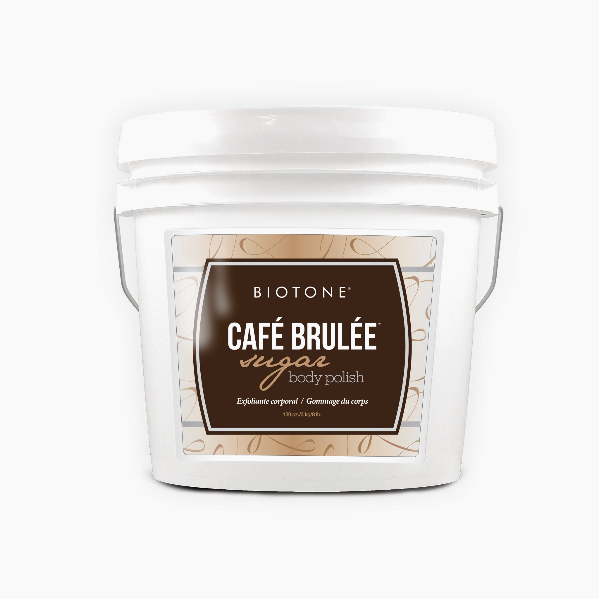 BIOTONE® Cafe Brulee Sugar Body Scrub - Exfoliating & Moisturizing for Smooth Skin - Perfect for Spa Day & At-Home Self Care