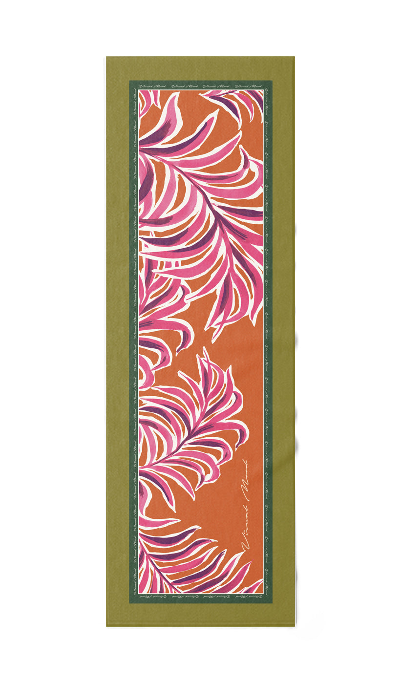 MARINA Tropical Printed Beach Towel - Soft, Absorbent & Quick-Dry for Pool, Beach & Vacation - Perfect for Summer Travel, Swimming & Sunbathing