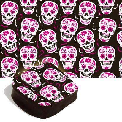 Las Calaveras Edible Sugar Skull Transfer Sheets for Cake Decorating - Perfect for Dia de los Muertos, Halloween & Sugar Skull Designs