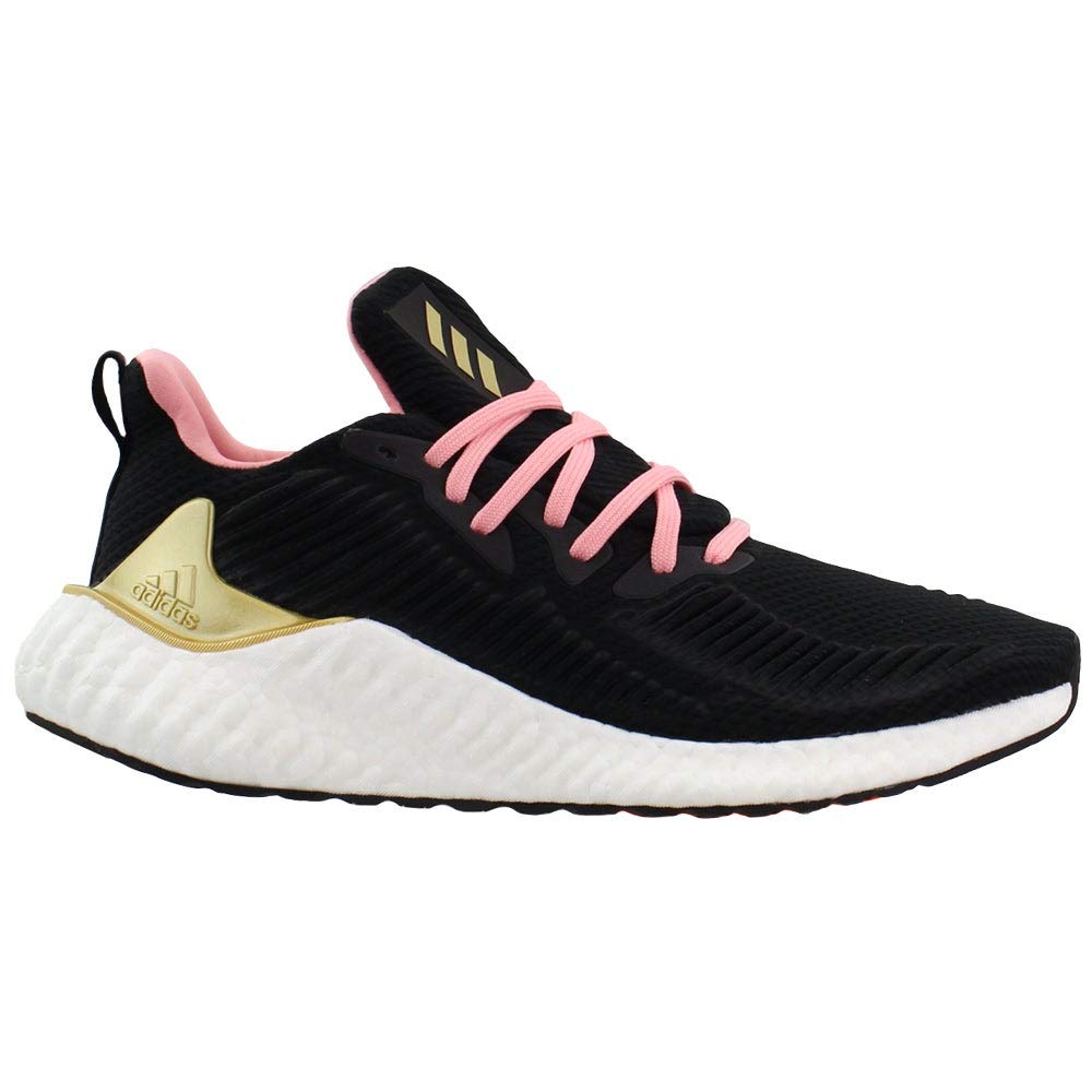 Adidas Women's Alphaboost Running Shoes - Black | Lightweight Cushioned Sneakers for Jogging, Gym Workouts & Daily Wear