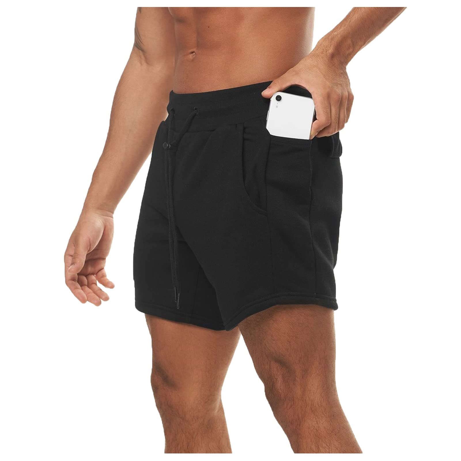 DIYAGO Men's Athletic Shorts - Quick Dry Sports Joggers with Elastic Waist for Workout, Running, Training | Comfortable Beach & Casual Summer Sweatpants for Outdoor Activities