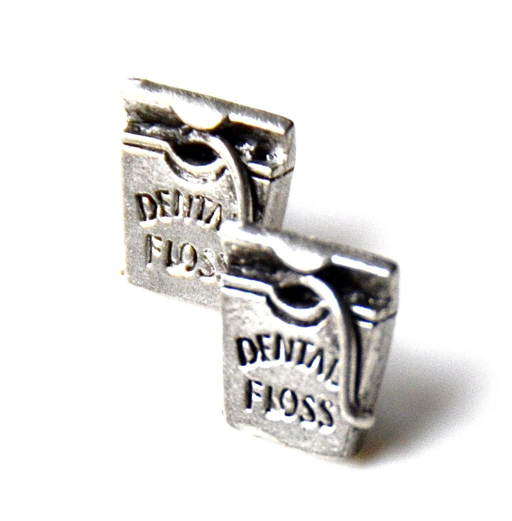 Floss Stud Earrings - Dainty & Minimalist Jewelry for Women | Perfect for Everyday Wear, Gifts & Special Occasions