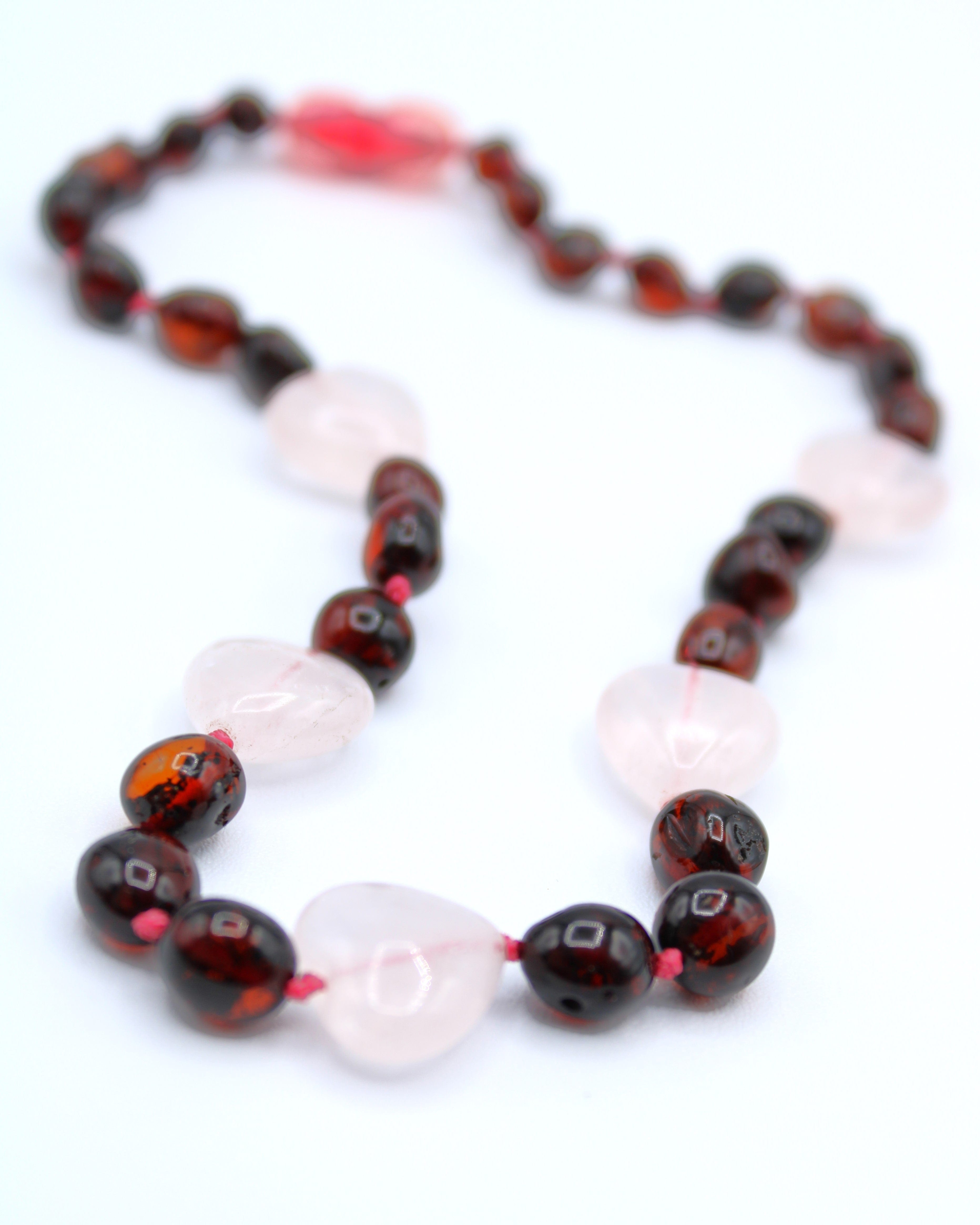 Natural Baltic Amber Teething Necklace for Babies - Safe & Soothing Relief for Teething Pain - Perfect for Infants & Toddlers | Home, Travel & On-the-Go Use