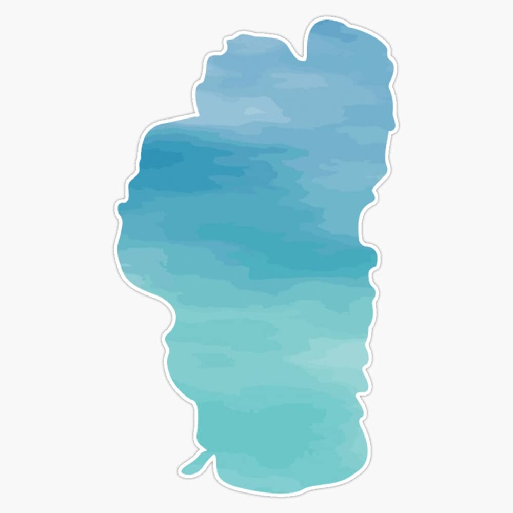 Lake Tahoe Vinyl Sticker - Waterproof, Durable Bumper & Laptop Decal (5 Inch) - Perfect for Cars, Windows, Laptops & Outdoor Gear
