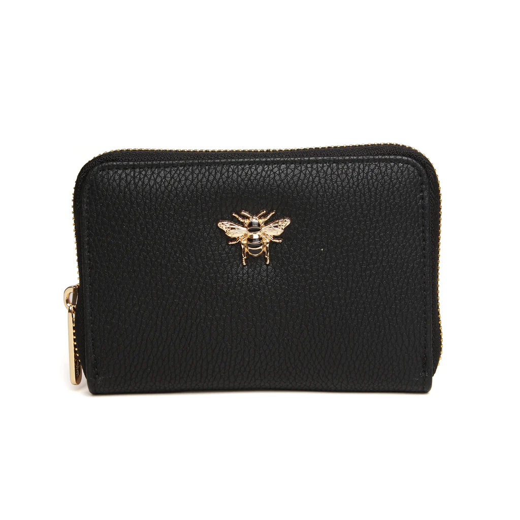 Alice Wheeler Bromley Purse - Stylish Black Leather Crossbody Bag for Women | Perfect for Work, Travel & Everyday Use