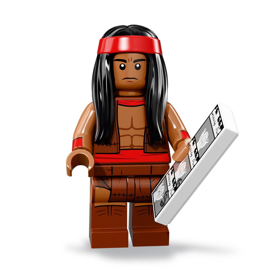 Apache Chief LEGO Minifigure - The Batman Movie Series 2 Collectible Toy for Superhero Fans | Perfect for Display, Gifts, and LEGO Batman Collections
