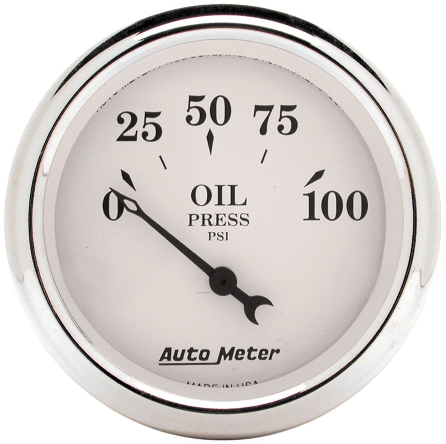 AUTOMETER 2 Inch Oil Pressure Gauge (PSI) - High Performance Automotive Oil Pressure Monitor for Cars, Trucks & Motorcycles - Perfect for Engine Diagnostics & Performance Tuning