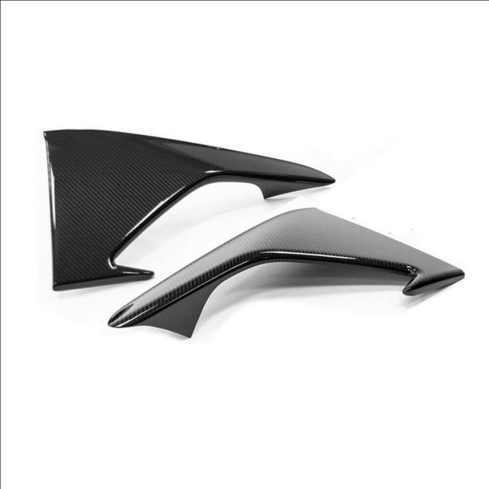 2016-2018 BMW M2 F87 Carbon Fiber Front Bumper Splitters - Lightweight Performance Upgrade for Enhanced Aerodynamics | Perfect for Track Days & Street Racing