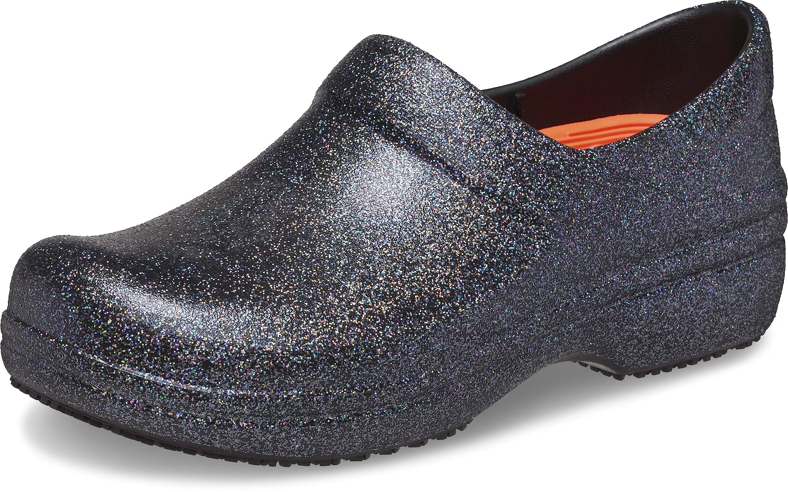 Crocs Women's Neria Pro II Slip-Resistant Work Clogs - Comfortable Non-Slip Nursing Shoes for Healthcare Workers & Restaurant Staff