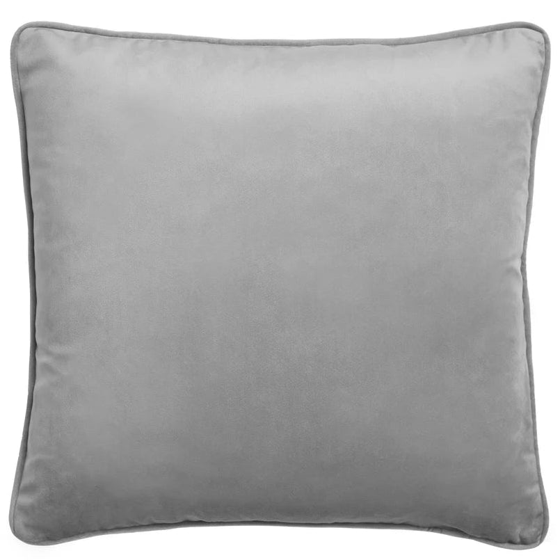 Laurence Llewelyn Bowen Montrose Silver Cushion Cover | Luxury Home Decor Throw Pillow for Sofa, Bed & Living Room