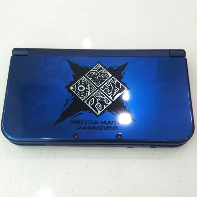 New Nintendo 3DS XL Monster Hunter Edition - Limited Edition Gaming Console for Ultimate Portable Gaming Experience | Perfect for Travel, Commuting & Home Entertainment