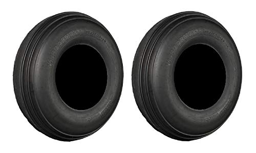 Pro Armor Sand Ribbed Front 8-Ply ATV Tires (32x12-15) - Pair of 2 - Durable Off-Road Tires for Sand Dunes, Mud & Trail Riding