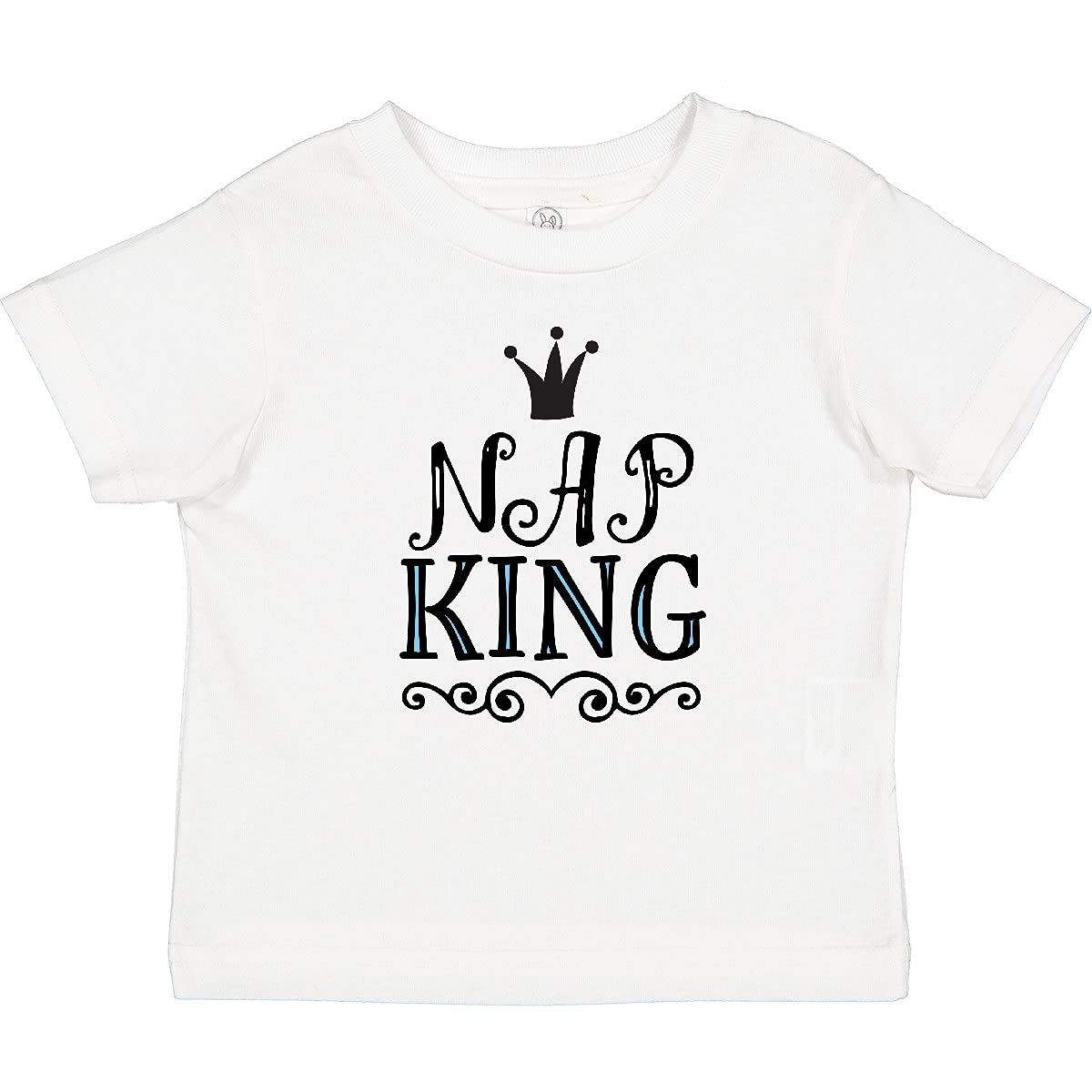 Inktastic Nap King Baby Boy T-Shirt - Cute & Comfortable Cotton Tee for Infants & Toddlers - Perfect for Playtime, Daycare & Family Photos