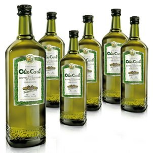 Olio Carli Premium Extra Virgin Olive Oil - 25.3 Oz (6-Pack) | Cold-Pressed, First Cold Press, Rich Flavor | Perfect for Cooking, Salad Dressing & Gourmet Recipes