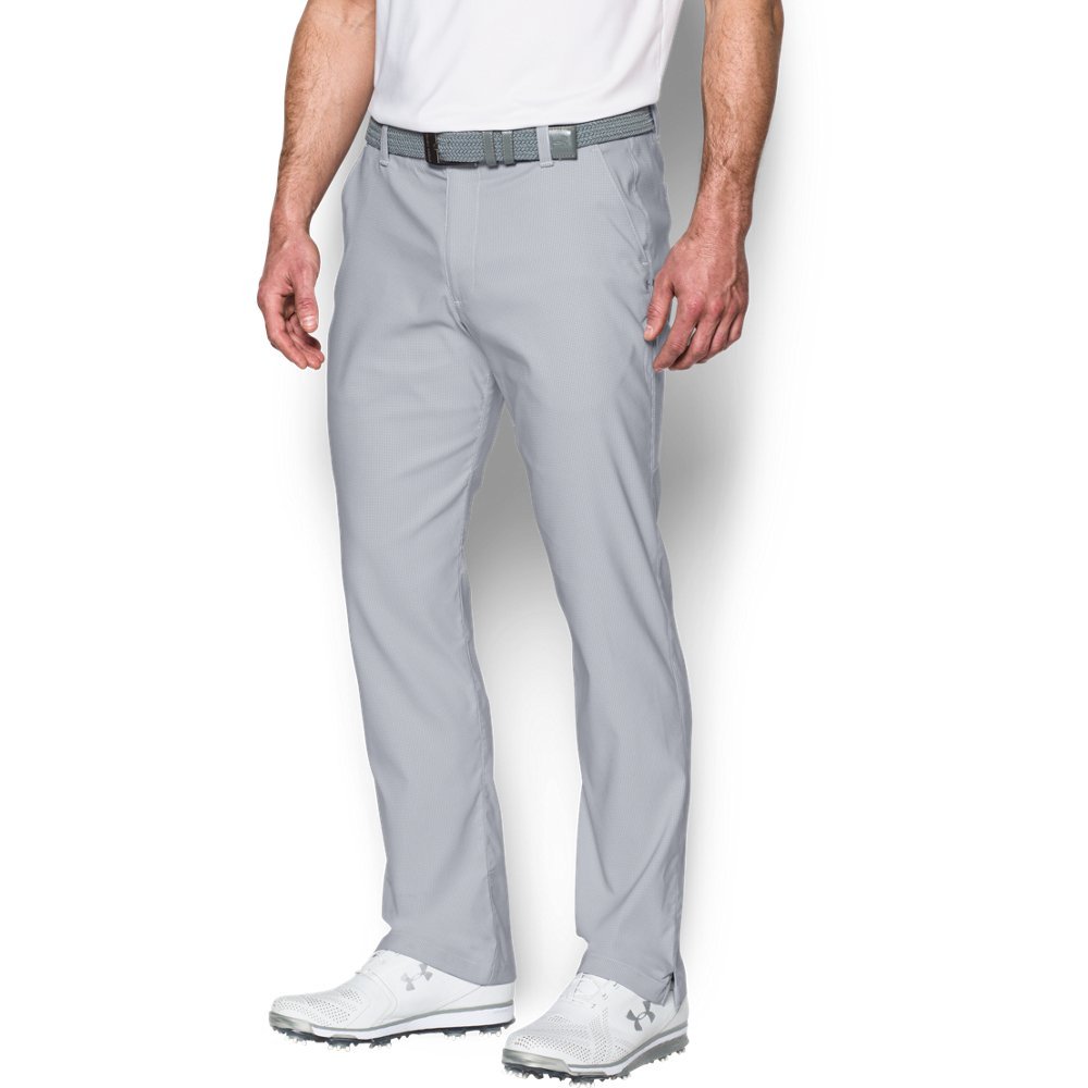 Under Armour Men's Match Play Textured Golf Pants - Moisture-Wicking, Stretchable & Breathable for Comfortable Golfing & Outdoor Activities