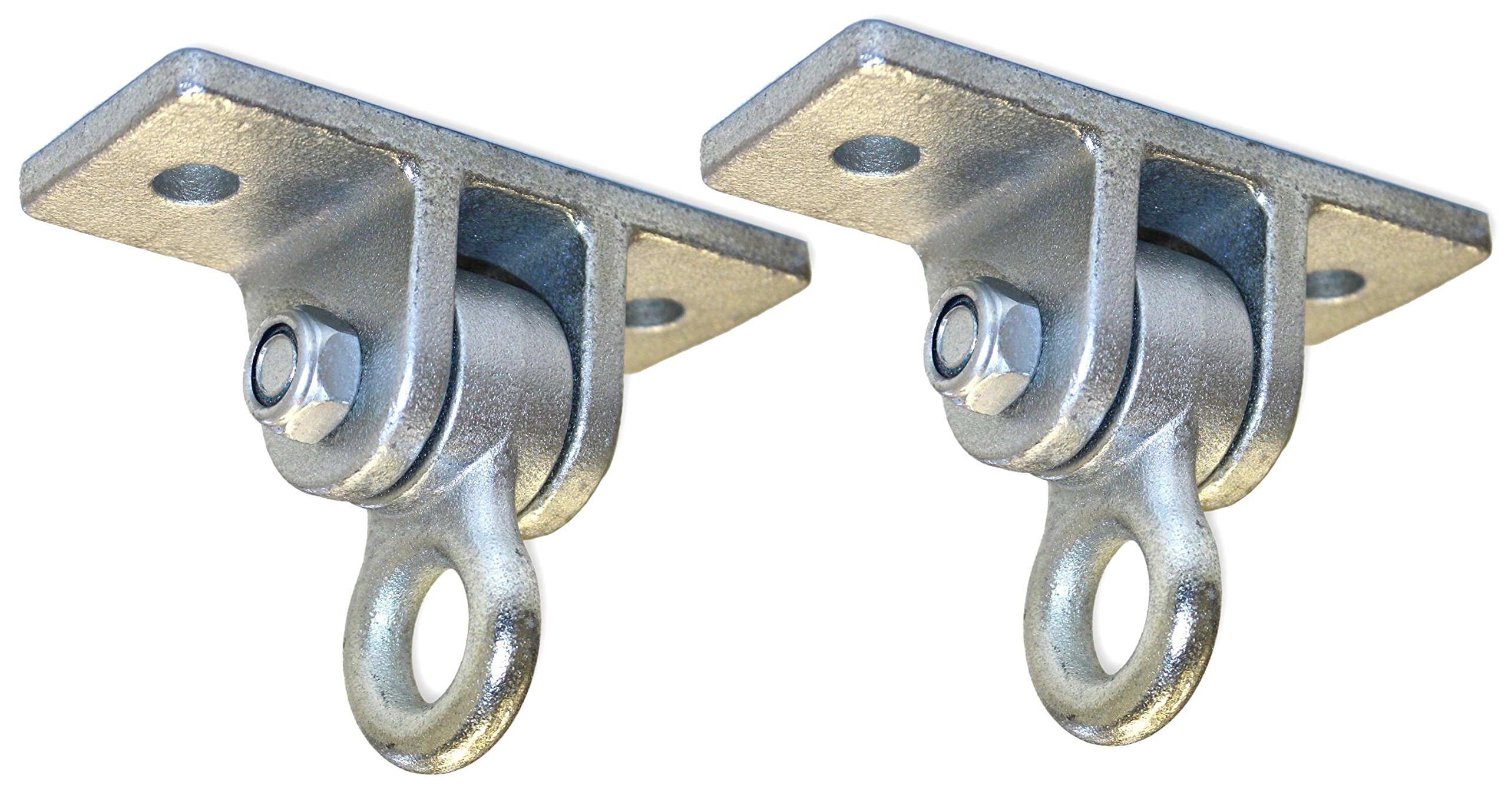 Heavy Duty Swing Hangers for Wooden Swing Sets - Eastern Jungle Gym Replacement Parts (1 Pair) - Perfect for Backyard Playgrounds, Tree Swings & Outdoor Swing Set Accessories
