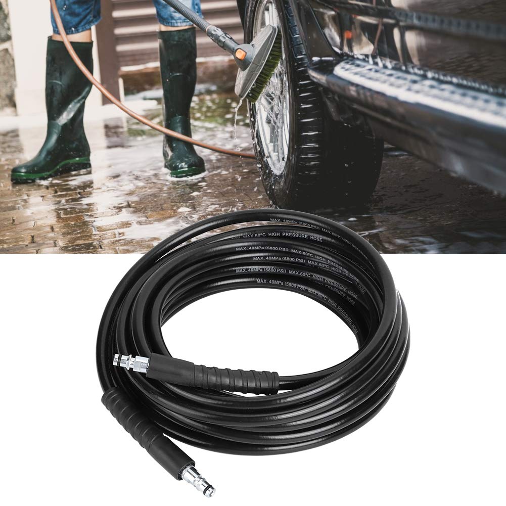 Valentine's Day Flexible High Pressure Cleaning Hose - 10M Cold Water Hose for Home & Garden Cleaning, Car Wash, Patio & Outdoor Pressure Washing - Durable & Easy to Bend Cleaning Accessories