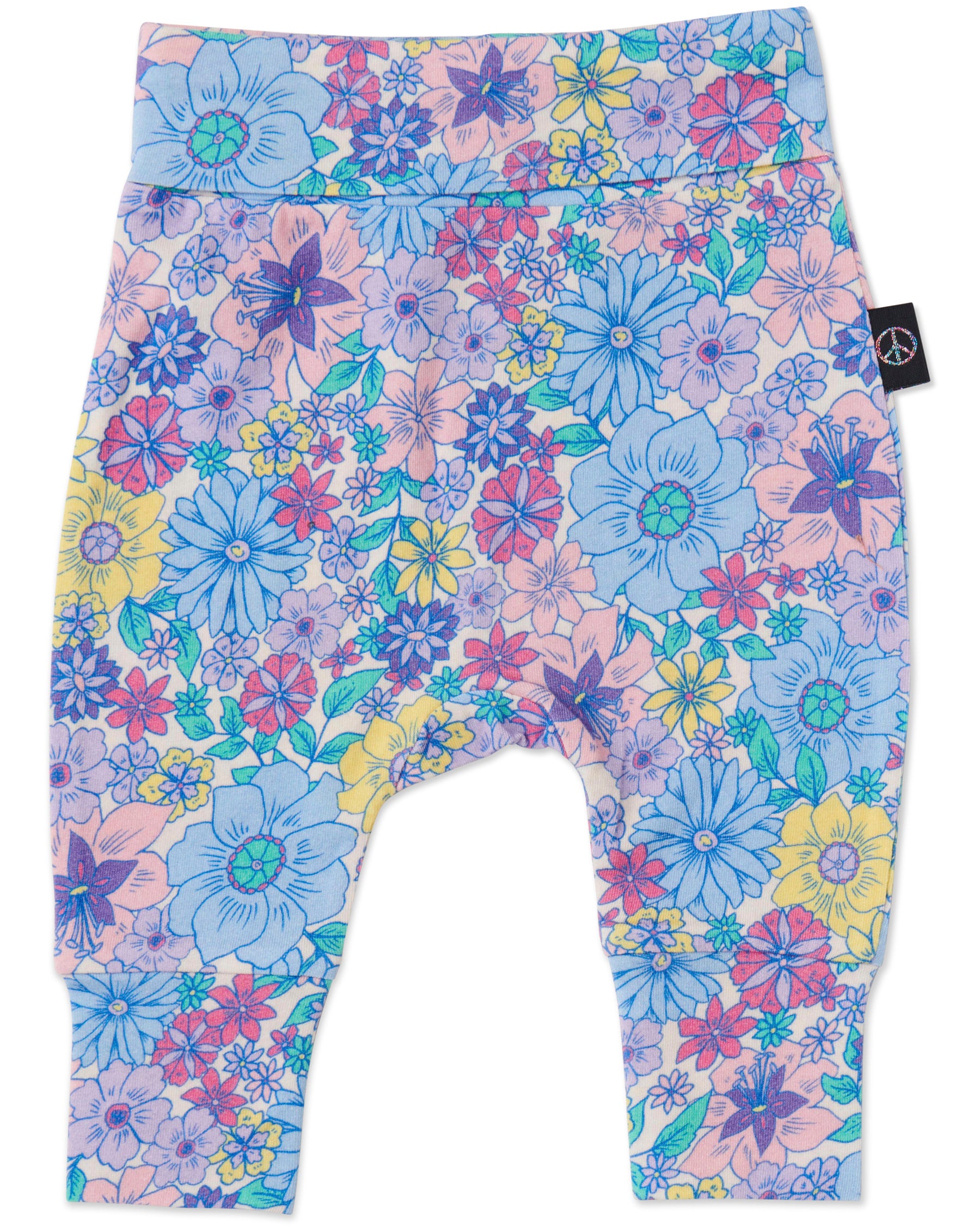 Bunch Of Fun Organic Drop Crotch Pants - Comfortable Loose Fit Harem Pants for Yoga, Lounge & Casual Wear - Eco-Friendly Cotton Joggers for Men and Women