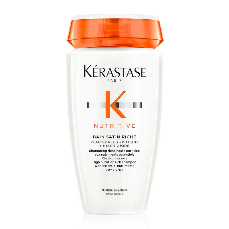 Kérastase Nutritive Rich Shampoo for Very Dry Hair - Deep Hydrating & Repairing Formula for Damaged Hair | Perfect for Daily Use & Salon-Quality Hair Care at Home