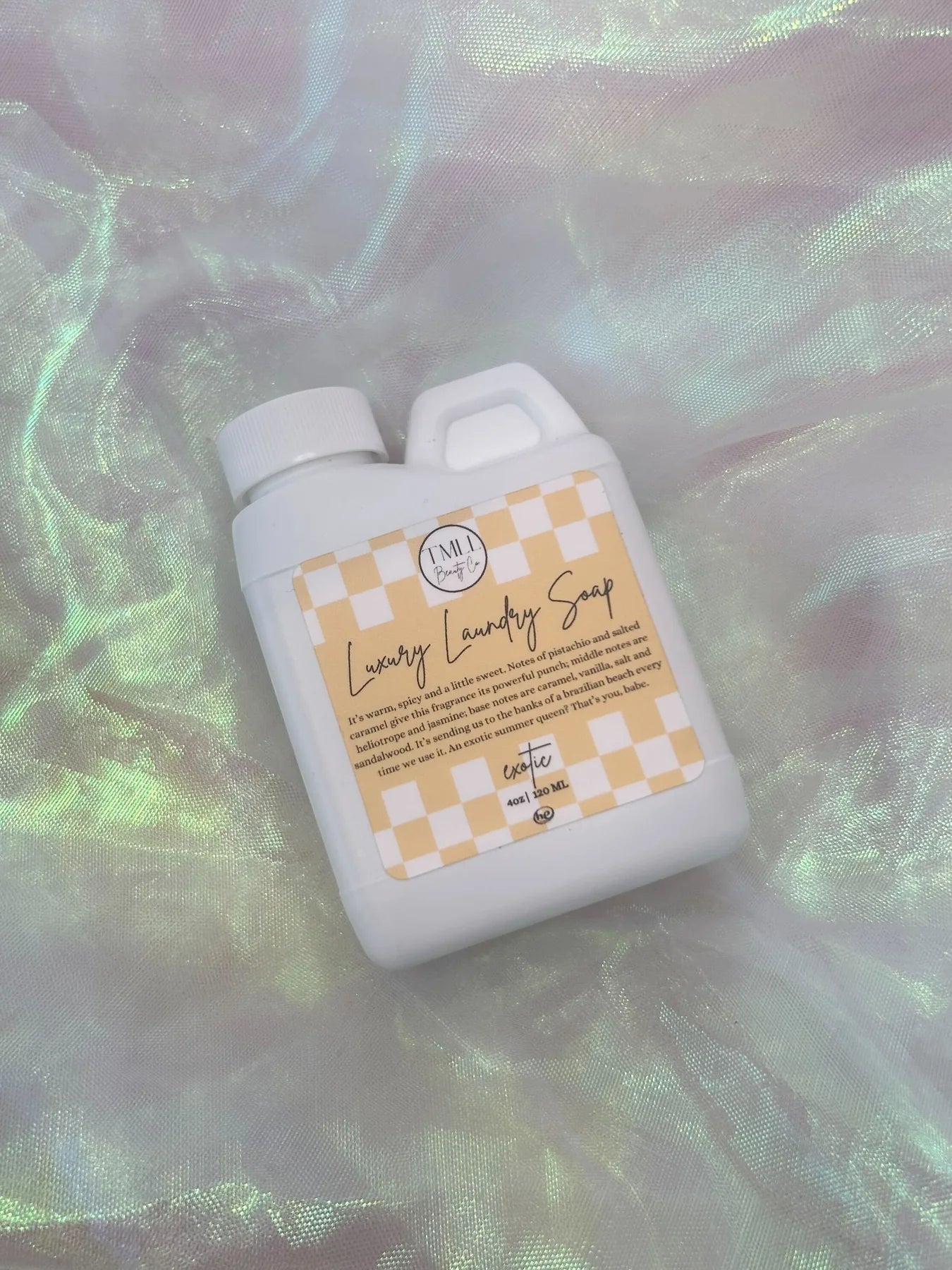 Premium Exotic Luxury Laundry Soap - 4oz Natural Detergent Bar for Delicate Fabrics, Silk & Wool - Eco-Friendly Hand Wash Solution for Travel, Camping & Sustainable Living