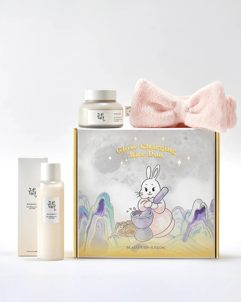 Beauty of Joseon Glow Charging Rice Duo Set - Korean Skincare for Hydration & Radiance - Perfect for Daily Routine & Nighttime Skincare Regimen