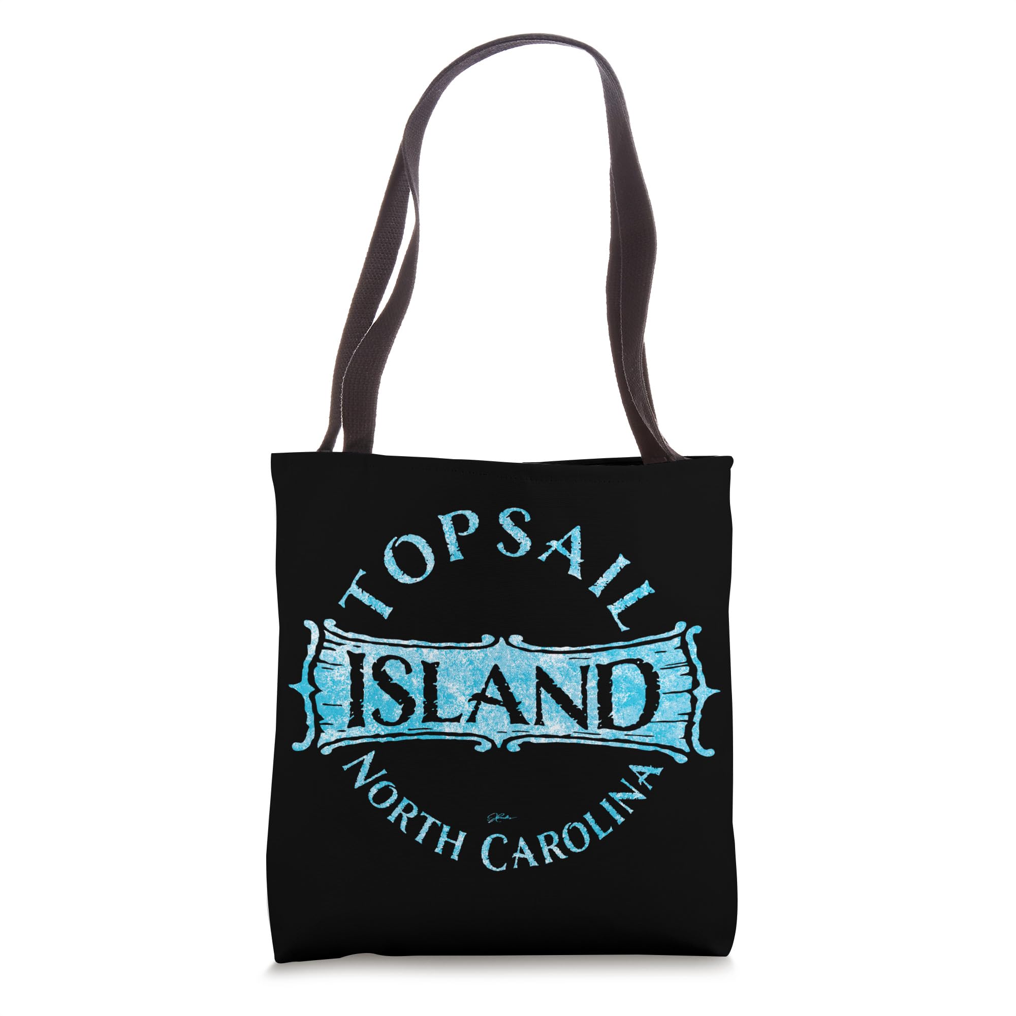 JCombs: Stylish Tote Bag with Topsail Island, North Carolina Design - Perfect for Beach Trips, Shopping & Everyday Use