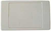 AMDEX BLANK Face Plate for Custom AV Connector - Universal AV Panel Cover for Home Theater & Studio Equipment - Perfect for DIY Audio Video Installations
