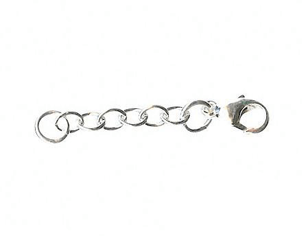 Essentially Pure Sterling Silver Bracelet Extender - Adjustable Jewelry Chain for Bracelets & Watches | Perfect for Gifting, Layering & Custom Fit