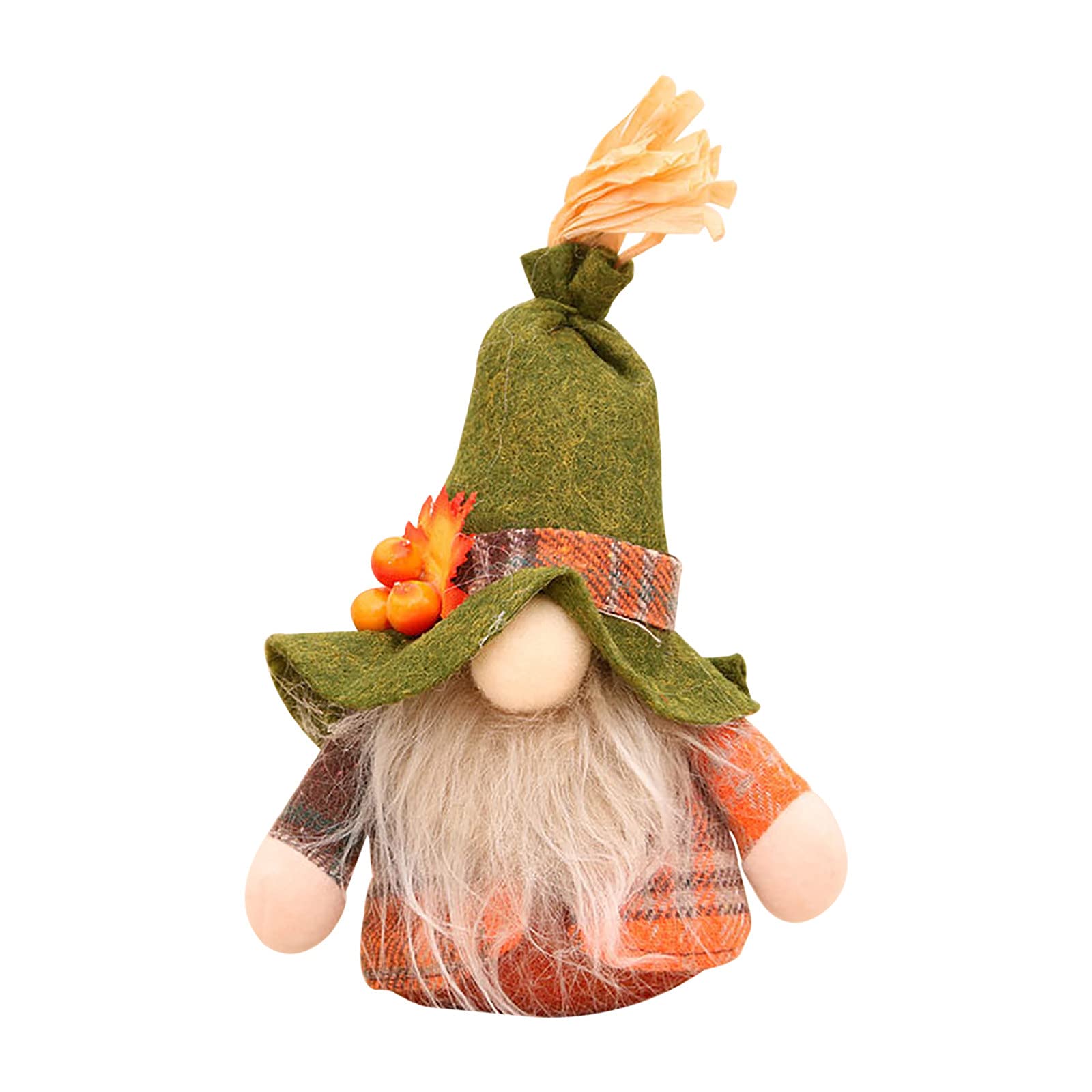 Autumn Dwarf Doll Decor - Boho Thanksgiving Home Decor for Living Room | Seasonal Fall Table Centerpiece & Cozy Farmhouse Accent
