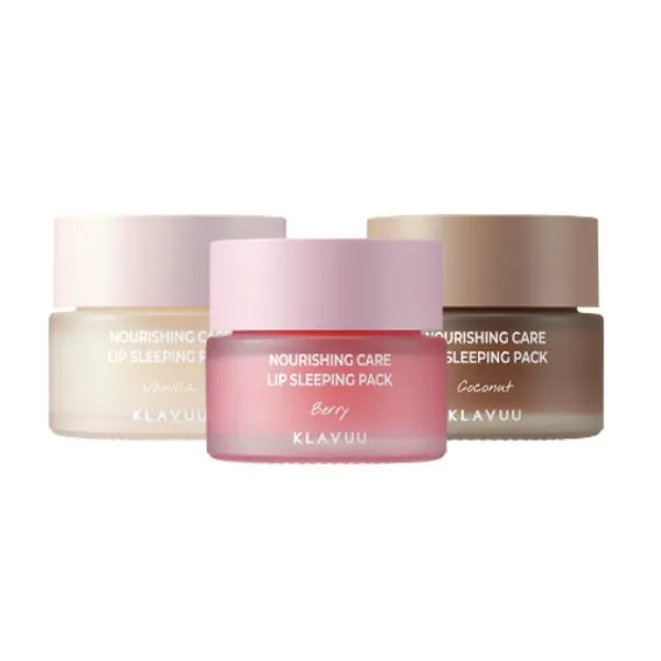 Klavuu Nourishing Care Lip Sleeping Mask - Overnight Hydrating Lip Treatment for Dry & Chapped Lips | Perfect for Nighttime Skincare Routine & Winter Lip Care