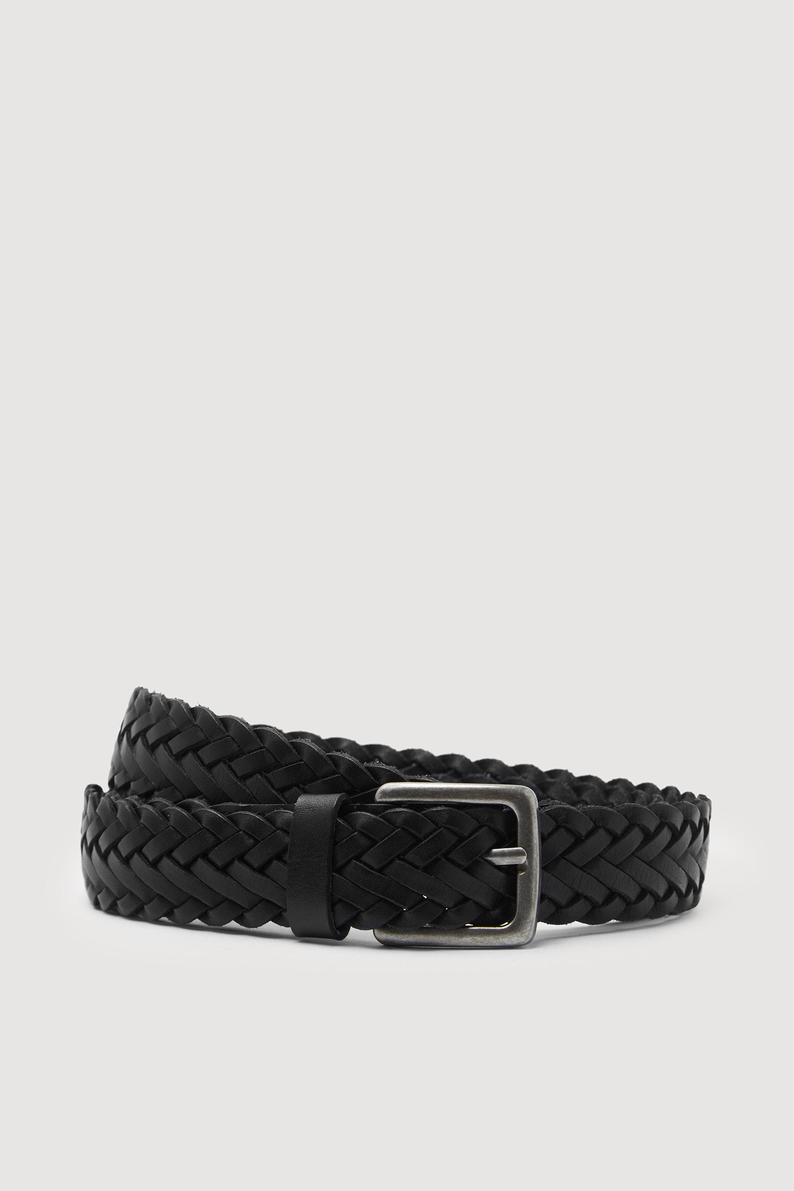 Stylish Men's Braided Leather Belt - Durable & Adjustable for Casual & Formal Wear - Perfect for Office, Wedding & Everyday Use