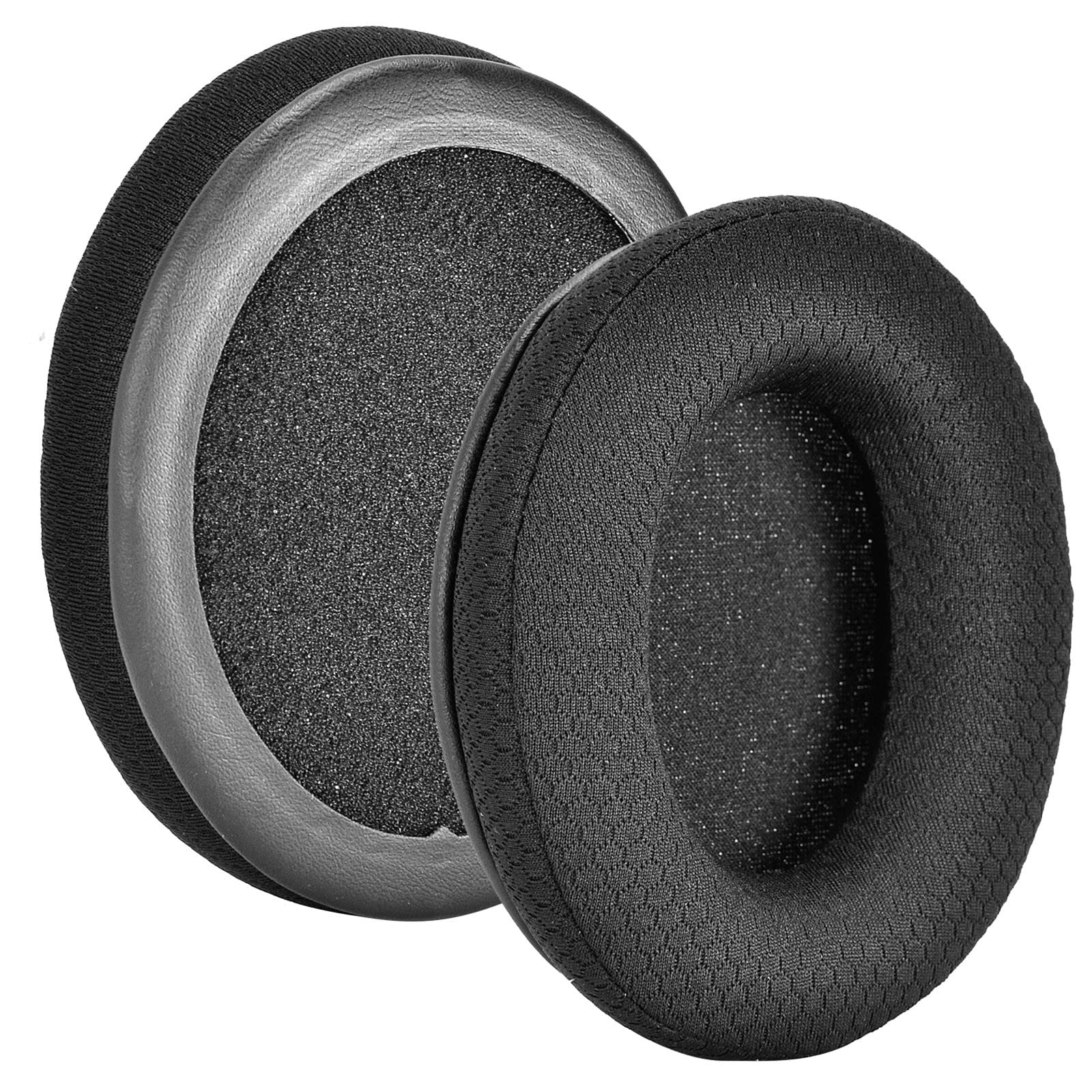 HyperX Cloud II & Flight Headphones Replacement Foam Ear Pads - Universal Comfort Cushions Compatible with Samsung Galaxy Note 10+ (Black, One Size) - Perfect for Gaming, Music & Long Wear Comfort